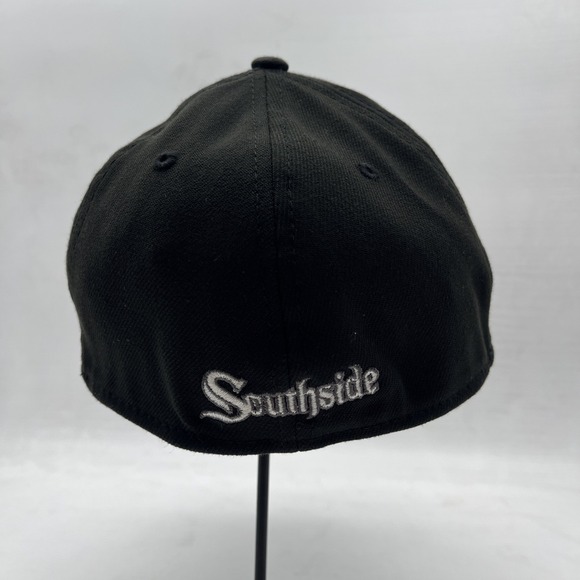Chicago Southside White Sox Men's Black Cap 39Thirty New Era SZ Small/Medium - Picture 4 of 9
